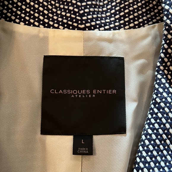 Beautiful Classiques Entier Atelier navy and white jacket - Picture 5 of 6